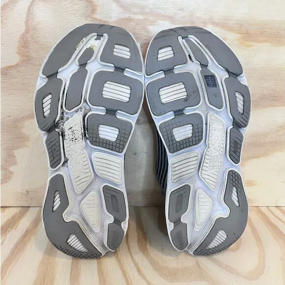 Hoka One One - Bondi 6 - Running Shoes - Gray/Blue - Men's - 9.5 - 1019269 VBFG