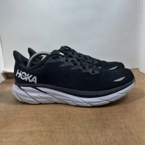 Hoka One One Clifton 8 Men Size 11.5 Black  Running Jogging Shoes