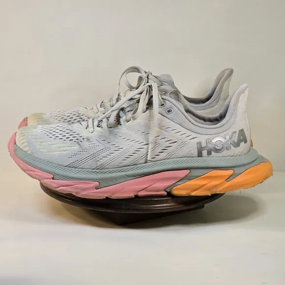 Hoka One One Clifton Edge Mens Size 12 Running Shoes Sneakers 1110510 NCLR