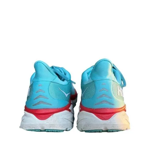 Hoka One One Clifton Women’s Blue Running Athletic Shoes size 10.5B