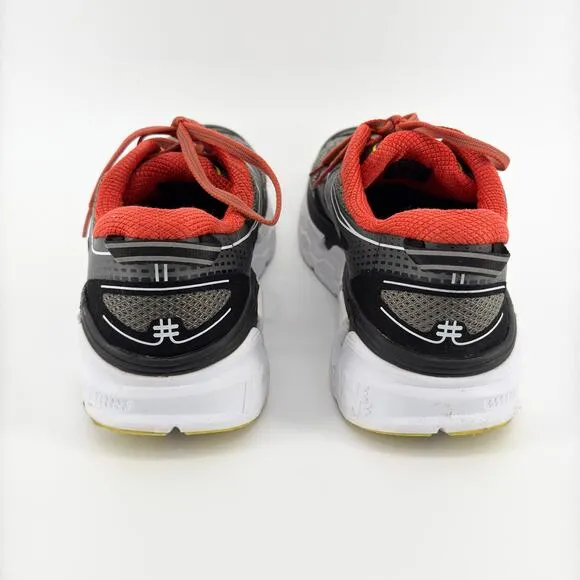Hoka One One Conquest 3 Road Running Shoes Men’s 9.5 Black/Red Athletic Sneakers