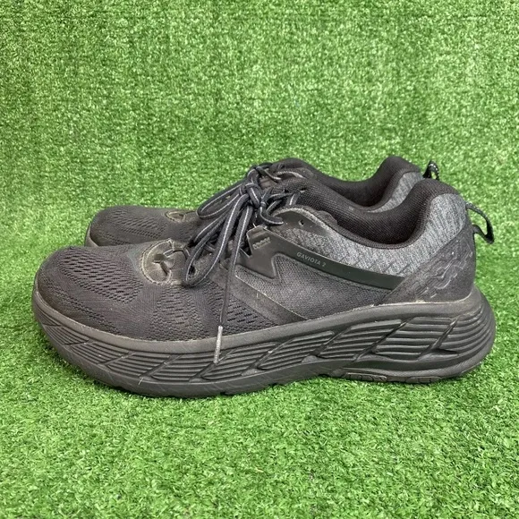 Hoka One One Gaviota 2 Triple Black Men's Running Walking Shoes Size 11 D