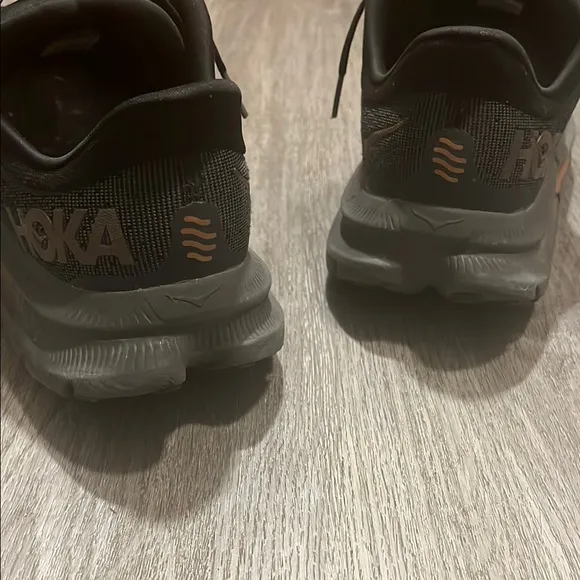 Hoka One One Kawana Black and Bronze Shoes