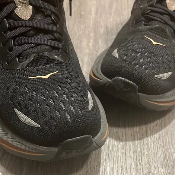 Hoka One One Kawana Black and Bronze Shoes