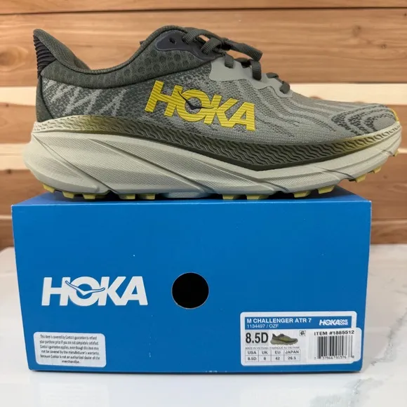 Hoka One One M Challenger ATR 7 Trail Running Shoes Mens Size 8.5D