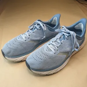 Hoka One One Men's Arahi 5 Blue Running Shoes Size US 10, EU 44.  Repaired spot