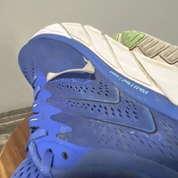 Hoka One One Mens Size 10 D Arahi 5 1115010 DBBCK Blue Running Shoes Sneakers