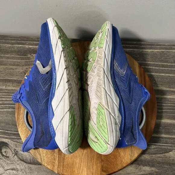 Hoka One One Mens Size 10 D Arahi 5 1115010 DBBCK Blue Running Shoes Sneakers