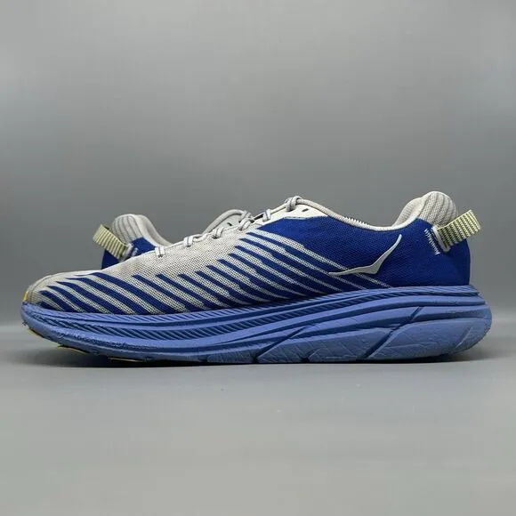 Hoka One One Men’s Size 12 Rincon 1102874 OMNB Gray Blue Running Shoes Sneakers