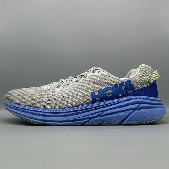 Hoka One One Men’s Size 12 Rincon 1102874 OMNB Gray Blue Running Shoes Sneakers