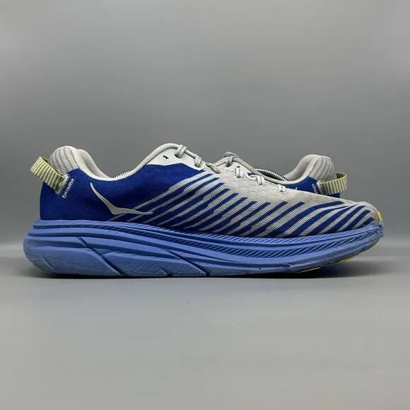 Hoka One One Men’s Size 12 Rincon 1102874 OMNB Gray Blue Running Shoes Sneakers