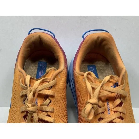 Hoka One One Rincon 3 Womens Sz 9.5 Running Shoes Athletic Sneaker 1119396 MOCY