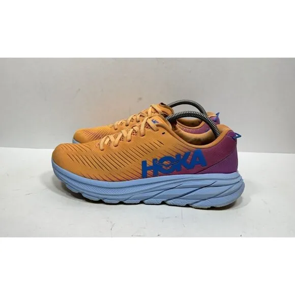Hoka One One Rincon 3 Womens Sz 9.5 Running Shoes Athletic Sneaker 1119396 MOCY