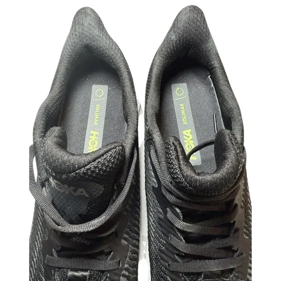 Hoka One One Solimar Men's 9.5D Black Running Shoes