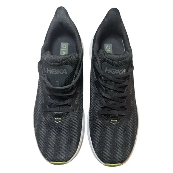 Hoka One One Solimar Men's 9.5D Black Running Shoes
