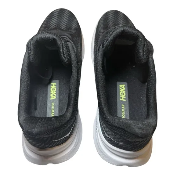 Hoka One One Solimar Men's 9.5D Black Running Shoes