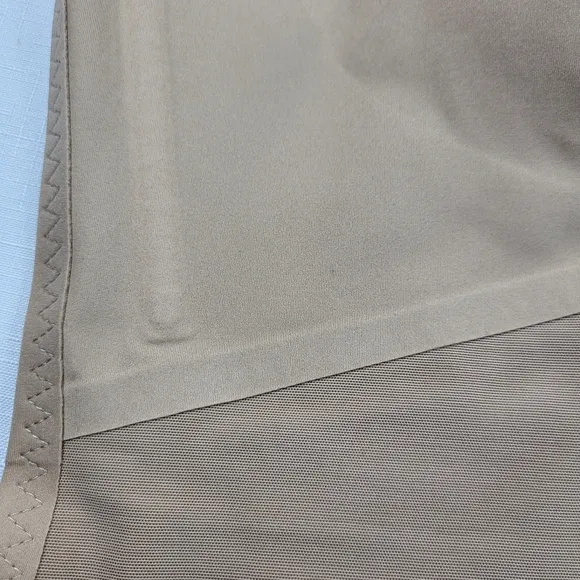Honeylove Liftwear Tank Womens Size 2X Sand Beige Wide Straps Wireless NWT