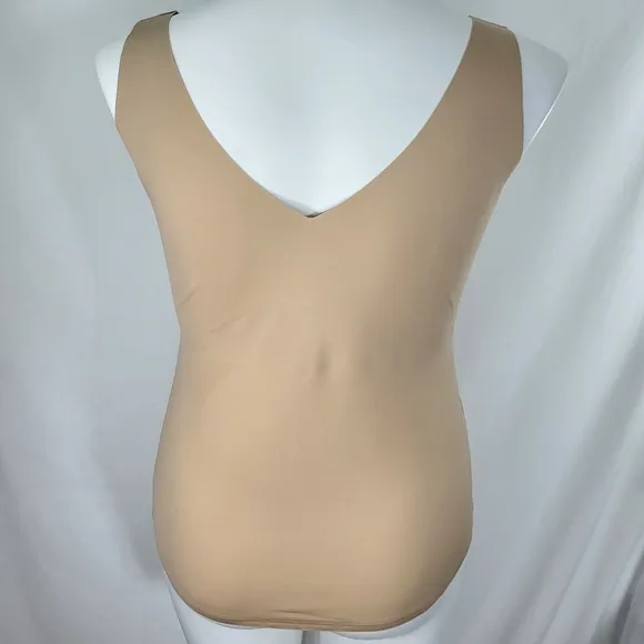 Honeylove Liftwear Tank Womens Size 2X Sand Beige Wide Straps Wireless NWT