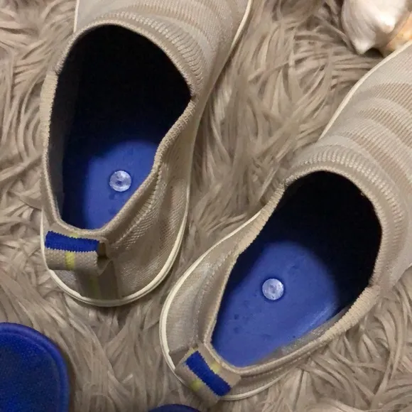 HP🎉-Gorgeous Rothy’s Chelsea Boot Style Slip On Shoe-Camo Sand-Sz 8.5-EUC