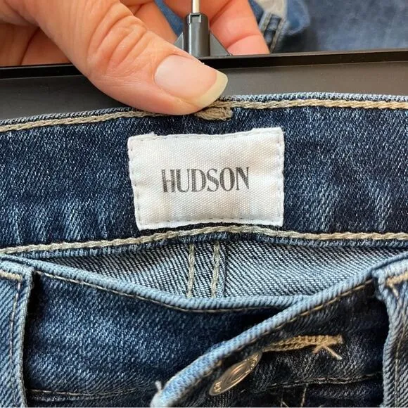 Hudson Rosalie Wide Leg Jeans 25