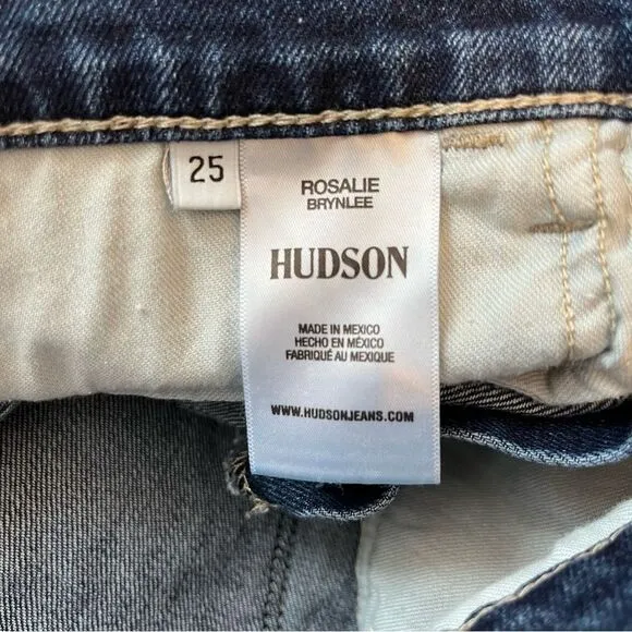 Hudson Rosalie Wide Leg Jeans 25