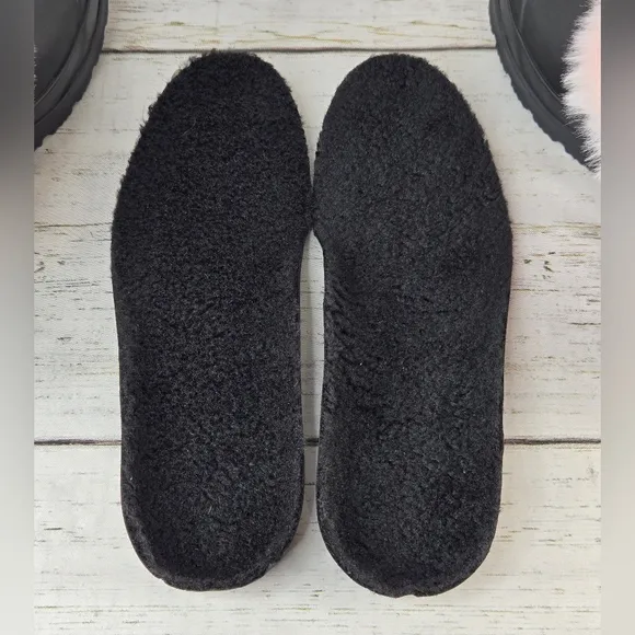 Hunter Faux Fur Tie Dye Slip-On Clogs