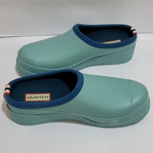 Hunter Original Waterproof Play‎ Platform Clogs Slip On Waterproof Shoes