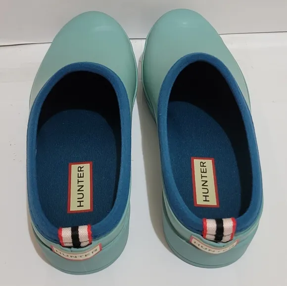 Hunter Original Waterproof Play‎ Platform Clogs Slip On Waterproof Shoes