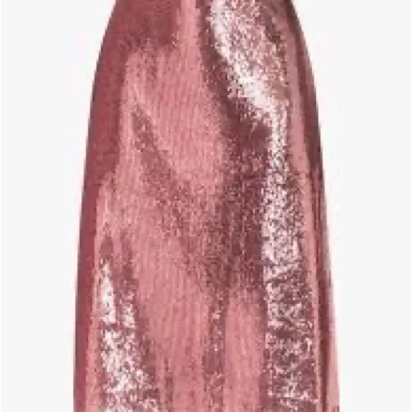 HVN Pink Sequin Wiona Slip Skirt Size 2