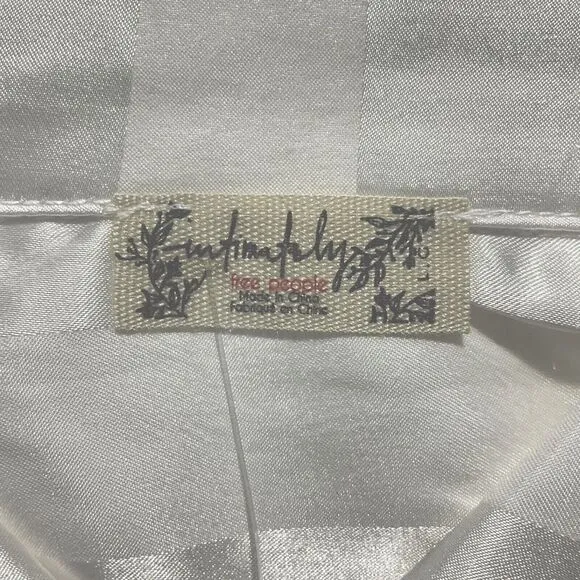 Intimately Free People Pajama L Ivory Pajama Party Sleep Set