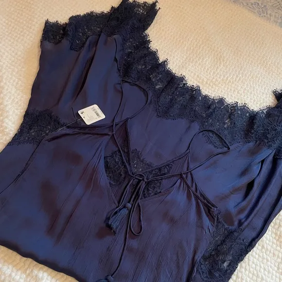 Intimately Free People | Sunsetter Maxi Slip Dress | Women’s Lace Dress | NWT