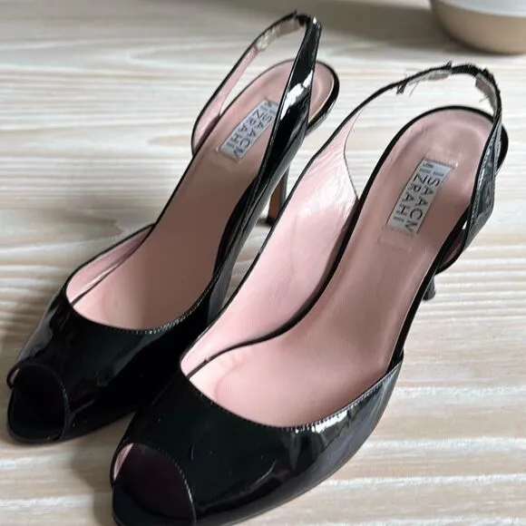 Isaac Mizrahi Slingback Heels size 9 black