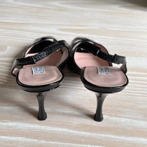 Isaac Mizrahi Slingback Heels size 9 black