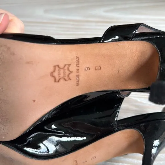 Isaac Mizrahi Slingback Heels size 9 black