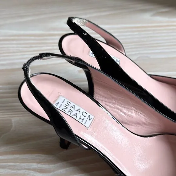 Isaac Mizrahi Slingback Heels size 9 black