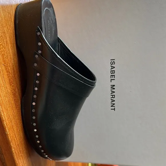 Isabel Marant Black Women's Clogs