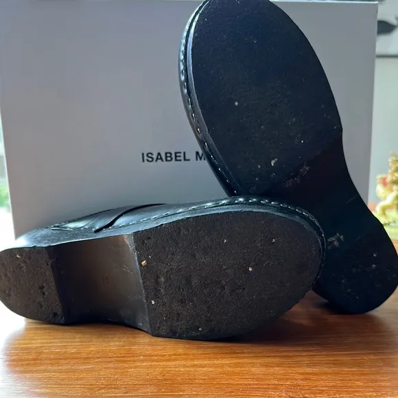 Isabel Marant Black Women's Clogs