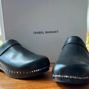 Isabel Marant Black Women's Clogs