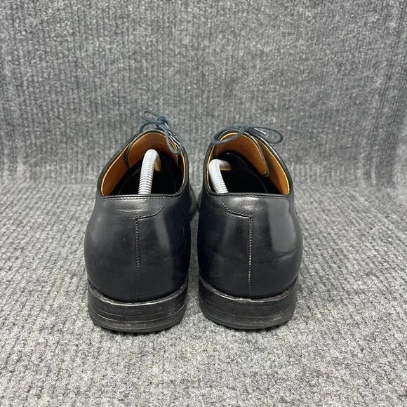 J. Crew Ludlow Cap Toe Black Leather Dress Shoes Oxfords Bench Made Men’s 12 D