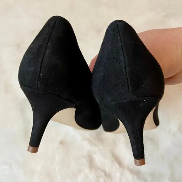 J. Crew Suede Kitten Heels