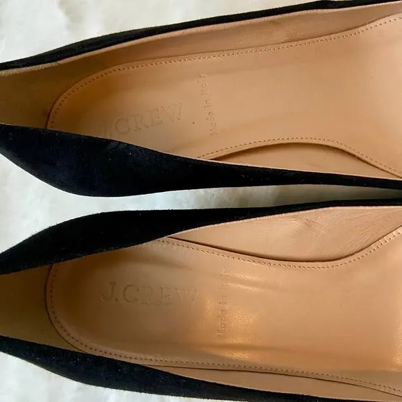 J. Crew Suede Kitten Heels
