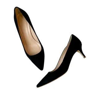 J. Crew Suede Kitten Heels