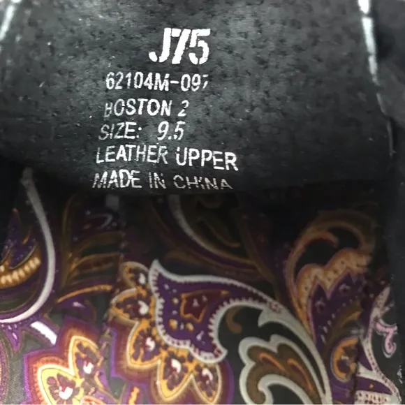 J75 By Jump Boston 2 Hot Topic Punk Leather Lace Up Goth Oxfords Brogues 9.5