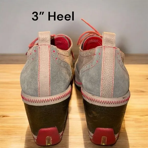 Jambu Dutch Designs Seattle Brown Tan Lace Clog Nubuck Leather Suede Memory