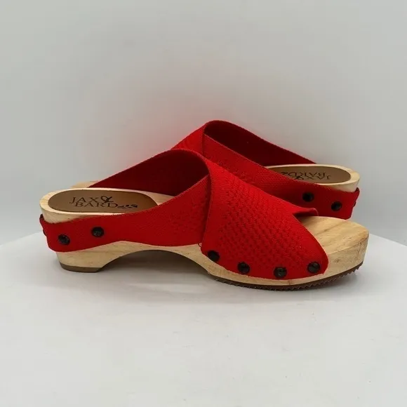 JAX &amp; BARD Libby Hill Womens Sandal  Color Red Ember  Size EU 37/US 6.5-7  NEW