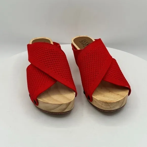 JAX &amp; BARD Libby Hill Womens Sandal  Color Red Ember  Size EU 37/US 6.5-7  NEW