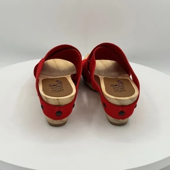 JAX &amp; BARD Libby Hill Womens Sandal  Color Red Ember  Size EU 37/US 6.5-7  NEW