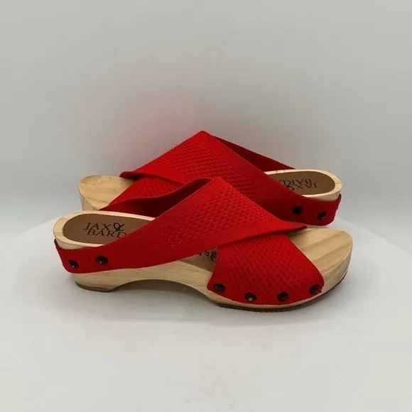 JAX &amp; BARD Libby Hill Womens Sandal  Color Red Ember  Size EU 37/US 6.5-7  NEW