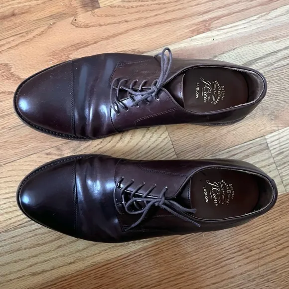 Jcrew Ludlow cap toe leather oxfords in size 11