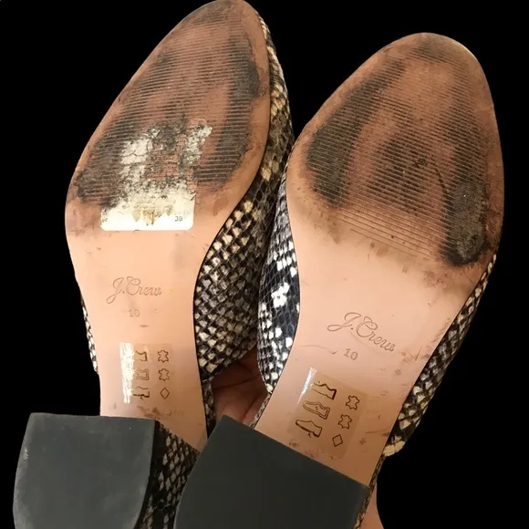J.Crew mules, size 10